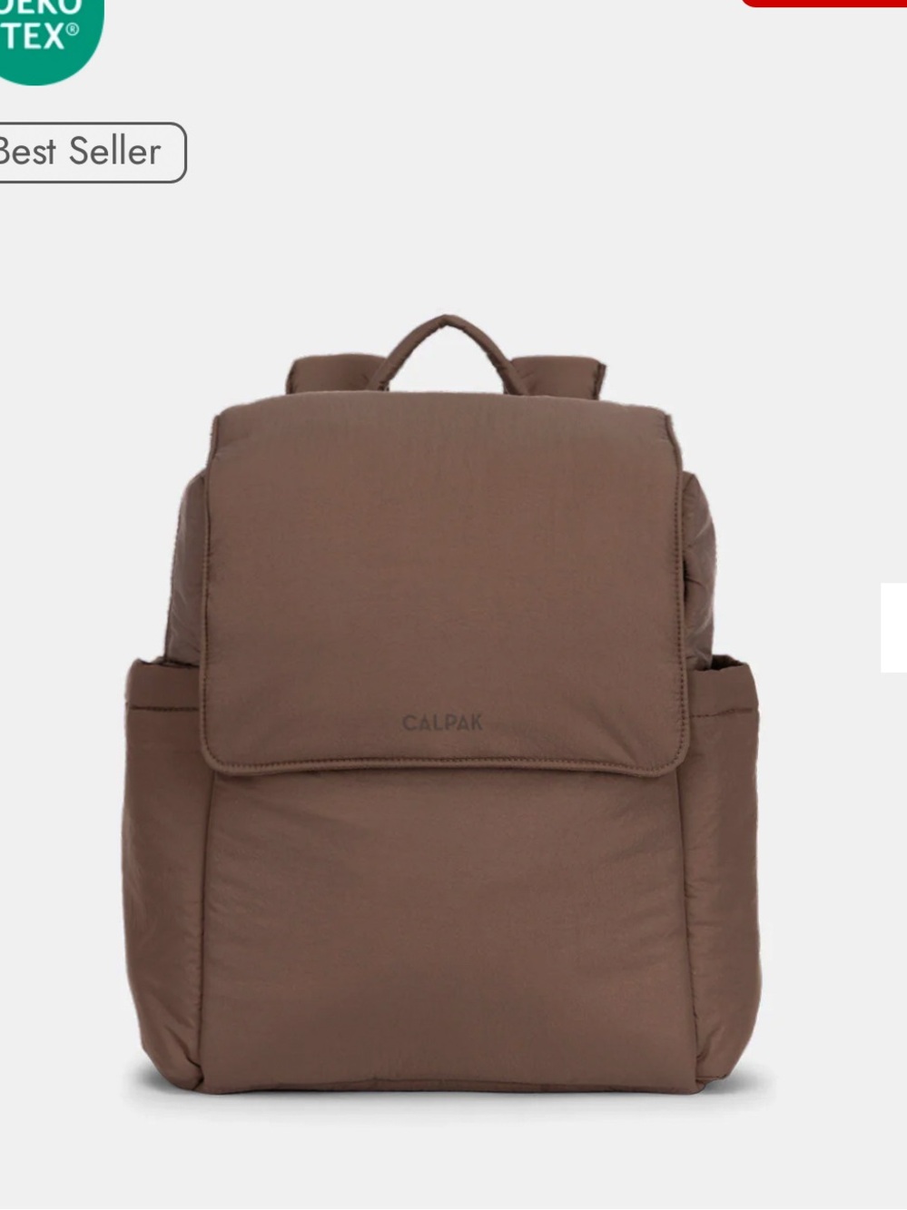 Calpak Mini Convertible Diaper Backpack in Hazelnut